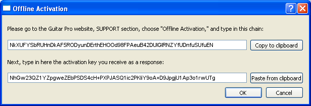 Guitar Pro responds successfully. Congratulations, you have correctly installed and activated Guitar Pro 6!