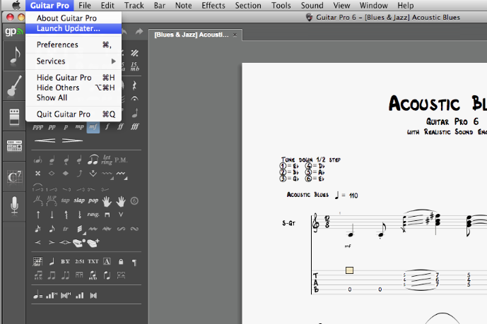 guitar pro 6 mac osx